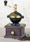 Hand Cranked Classic Style Cherry Wood Coffee Grinder