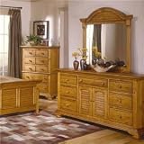 American Woodcrafters Cottage Traditions Dressing Decorative Wall Mirror
