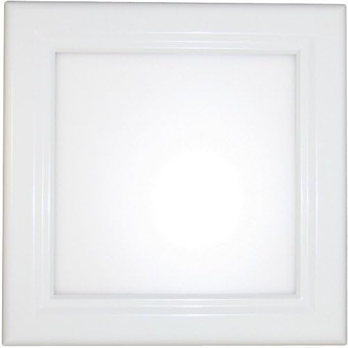 Inti Lighting 1 x 1 ft. Warm Light LED Flat Light Panel, White