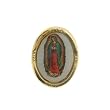 Lapel Pin - Our Lady of Guadalupe - Clear Covering - Exclusively from the Studios of Cromo NB (Milano, Italy)