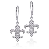 10K White Gold 1/3 ct GH Diamond Earrings