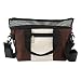 Doggles Dog Carrier Hemp Messenger Bag, Small, Off White / Brown