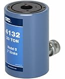 OTC (4132) 20-Ton Spring-Return Hollow Center Hydraulic Ram
