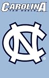 North Carolina Tar Heels 2-Sided Applique Banner Flag