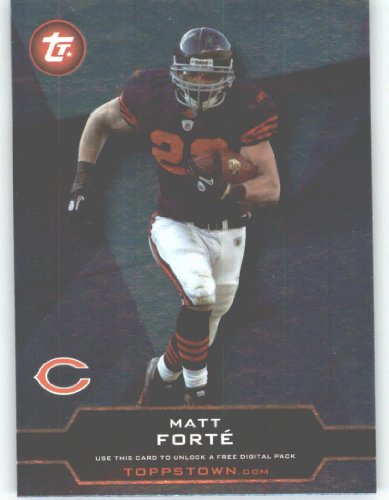 2011 Topps ToppsTown #TT47 Matt Forte - Chicago Bears (Topps Town Code Card) (Football Cards)