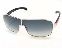 PRADA SPS-52 Sunglasses Black 1AB-1A1 SPS52 Shades