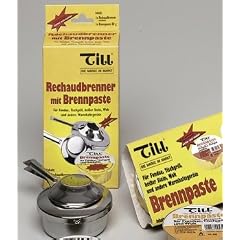 TILL Pastenbrenner-Set chrom