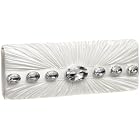 Jessica McClintock East/West Satin Fold Over Clutch