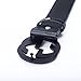Uneedk Men's 38-mm GG Buckle Italy Leather Belt Green/Red/Green (95cm/37.3inch (28-30), Black) ¡­