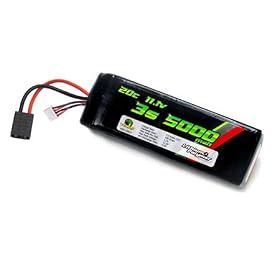 20C 11.1V 5000mAh 3S LiPo: UNI Plug from Traxxas R/C Accessories