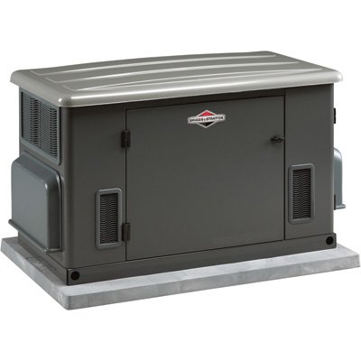 - Briggs & Stratton Residential Standby Generator with Transfer Switch - 20kW (LP)/18kW (NG), Model# 40305 & 71046