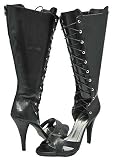 Breckelles Pancy-21 Black Women Sandal