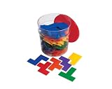 Learning Resources Rainbow Premier Pentominoes, 6/Set (LER02866)