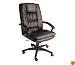 Executive Chair with 5Motor Massage Black Leather