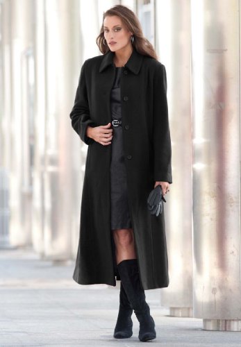 Jessica London Plus Size Wool Coat