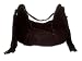 Genuine All Leather Shoulder Handbag Bag Purse LSH_CHOCBROWNZT_XLG2