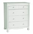 Disney Princess 4-Drawer Dresser, White