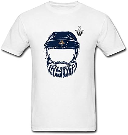 EHFKE Men's T-Shirts Florida Panthers 2016 Stanley Cup Playoffs Bound Bearded