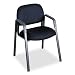 Safco 3453BU 3460 Series Straight-Leg Guest Chair, Blue Fabric