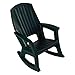 Semco Rockaway Heavy Duty All-Weather Outdoor Rocking Chair Plastics - Green