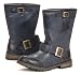 DESIGNER Womens Ankle-High Riding BLUE Classy Boot