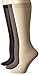 Anne Klein Women's Diamond Stripe Trouser Sock Queen Size Three-Pack