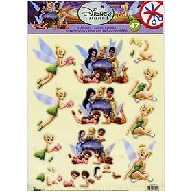 Die Cut D�coupage Sheet - Fairies