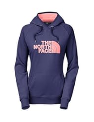 Sports: Womens The North Face Avalon Pullover Hoodie Patriot Blue/Neon Peach Size XX-Large