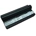Extended Battery ASUS  Eee PC 1000, 1000H, 1000HA, 1000HD,  1000HE,  901,  904, 904HD (8800mAh Black)