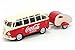 1962 Volkswagen Samba Bus 100 Years Anniversary of the Coca Cola Bottle 1/43 by Motorcity Classics 467433