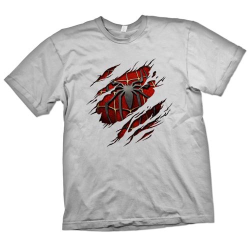 T-Shirt - Spiderman Marvel Comics Kost&Atilde;&frac14;m - Grau 