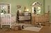 SOLID BIRCH WOOD BABY CRIB - CHERRY B5009C