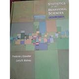 statistics for the behavioral sciences