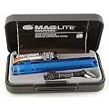 Maglite Solitaire Torch In Blue with Gift Box, 1 x AAA Battery, Spare Bulb and Lanyard. NEW