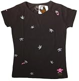 ディズニー『ナイトメアビフォアクリスマス《スカル/黒》』Tシャツ