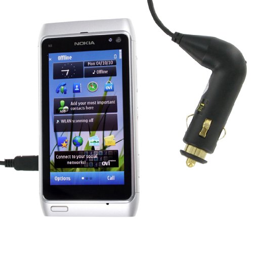 Kit Premium KFZ-Ladekabel f&uuml;r Nokia N8 Schwarz Preisvergleich