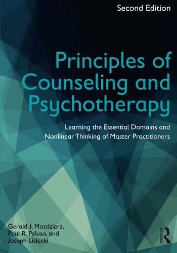 Principles of Counseling and Psychotherapy: Learning the Essential Domains and Nonlinear Thinking of Master Practitioners