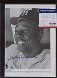 Hank Aaron Milwaukee Braves Auto Magazine Photo PSA - Autographed MLB Magazines