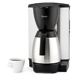 MT600 Coffee Maker with Stainless Steel Thermal Carafe