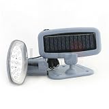 Solar Powered 15 LED Security Light and Motion Detector 2013