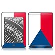 DecalGirl Banderas - Skin para Kindle Touch - Rep�blica Checa