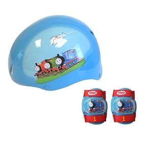 Thomas & Friends Toddler Hardshell Bike Helmet Value Pack