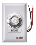 Woods 59017 Mechanical Repeats Daily Wall Switch Timer