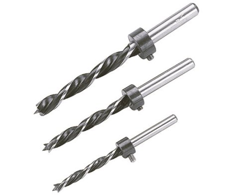 Wolfcraft 2730 Dowel Drills (Pack of 3) - 6 8 and 10mm