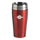 San Diego State University - 16-ounce Travel Mug Tumbler - Red