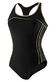 Speedo Mesh Racerback 1 Piece Female Black 14