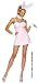 Pink Bunny Cocktail Costume - Adult Costume