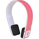 Sylvania SBT214-Pink Bluetooth Stereo Headphones