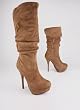 Slouchy Faux Suede Boot