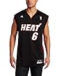 Lebron James Miami Heat Black #6 NBA adidas Revolution 30 Replica Basketball Jersey
